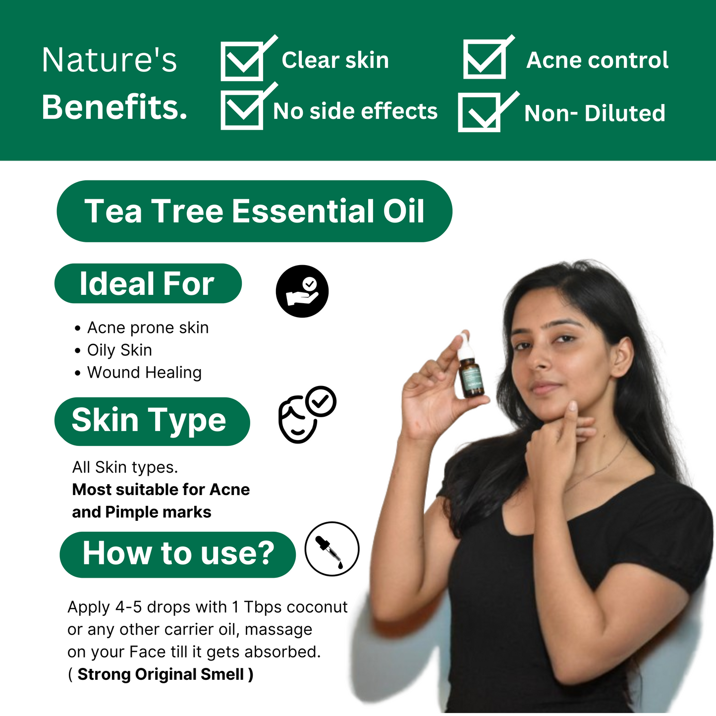 Alba Bare Hair & Skin Care Essential Oil Kit (Rosemary, Tea Tree & Lavender)